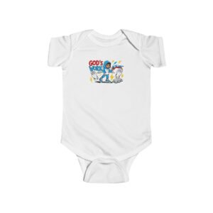 Baby Bodysuit, Infant One-Piece, Cute Religious Baby Outfit, Newborn Shower Gift, Unisex Baby Clothing, Baptism Romper